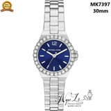 Đồng Hồ Nữ Michael Kors Lennox MK7397 Blue Silver 30mm