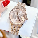 Đồng Hồ Nữ Michael Kors MK7541 Đính Đá Vỏ Vàng Hồng Size 35mm