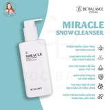 SỮA RỬA MẶT MIRACLE SNOW CLEANSER BE'BALANCE