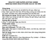 Mầm đậu nành điều hòa nội tiết Healthy Care Super Lecithin 100 viên