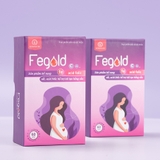 Viên bổ sung sắt, acid folic - FeGold