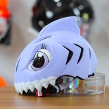 Nón Bảo Hiểm Cho Bé KIDS Shark 3D Siêu Cute Màu Tím