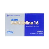 Savi Betahistine 16mg 100 viên