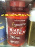 Shark Cartilage 740mg Puritan's Pride 200 viên