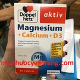 Magnesium + Calcium + D3 Doppel Herz