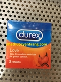 BCS Durex Love (hộp 3 cái)