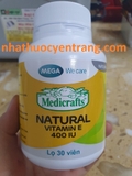 Medicrafts Natural Vitamin E 400IU 30 Viên
