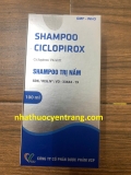 Dầu gội Ciclopirox 100ml