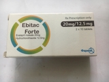 Ebitac Fort 20/12.5mg