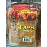 Cao dán hồng sâm Korea Power Ginseng