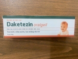 Daketezin gel
