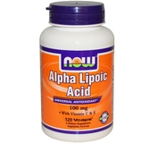 ALPHA LIPOIC ACID NOW 100MG  120 VIÊN