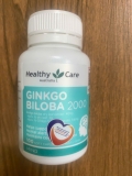 Ginkgo Biloba 2000mg 100 viên Healthy Care