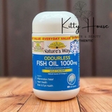 NATURE’S WAY ODOURLESS FISH OIL 1000MG 80 VIÊN