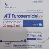 A.T Furosemide 20mg/2ml