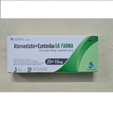 Atorvastatin+Ezetimibe-5A FARMA 20+10mg