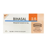Bihasal 2.5mg (50 viên)