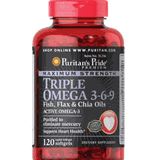 Puritan's Pride Triple Omega 3-6-9 120 viên