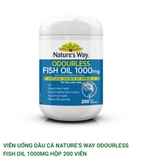 NATURE’S WAY ODOURLESS FISH OIL 1000MG 200 VIÊN