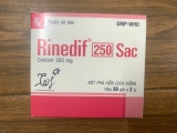 Rinedif 250mg gói
