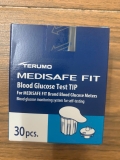Que thử đường huyết Terumo Medisafe Fit