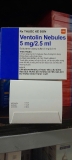Ventolin nebules 5mg