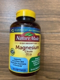 Nature Made Magnesium citrate 250mg 120 viên