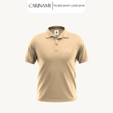 Áo polo trơn CARINAMY vải Lacoste USA