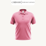 Áo polo trơn CARINAMY vải Lacoste USA