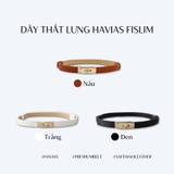 Dây thắt lưng nữ da thật FISLIM