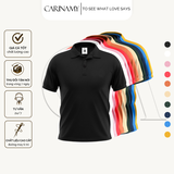 Áo polo trơn CARINAMY vải Lacoste USA