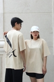 Áo thun couple  CARINAMY form rộng DEAR TEE
