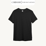 Áo thun trơn CARINAMY form regular Cotton CVC