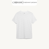 Áo thun trơn CARINAMY form regular Cotton CVC