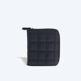 Ví gấp Zipped SQUARE Xám