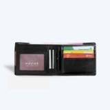 Ví ngang da bò FLAG Wallet