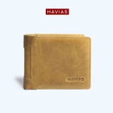 Ví da bò khoá kéo LAZIP