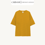 Áo thun trơn CARINAMY form rộng Cotton 100%