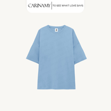 Áo thun trơn CARINAMY form rộng Cotton 100%