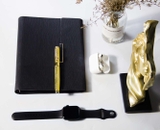 Set Quà Tặng Sổ da Bút ký EPI ĐEN & WATER DRAGON VÀNG ASPENEY