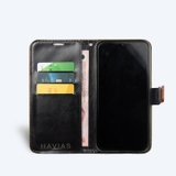 Case điện thoại da iPhone BOOK HAVIAS