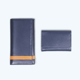 Couple Ví Heyday2 & Heart3 Handcrafted Wallet Navy Blue