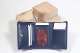 Couple Ví Heyday2 & Heart3 Handcrafted Wallet Navy Blue