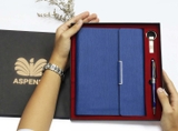 Set Quà Sổ da Bút ký USB ASPENEY5