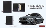 Bao da giấy tờ ô tô LAMBO HAVIAS