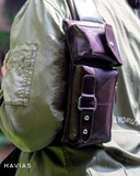 Túi da đeo chéo Letha