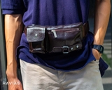 Túi da đeo chéo Letha