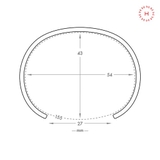 Cuff Daniel Wellington Classic Unisex (Vòng tay cuff DW Nam/Nữ)