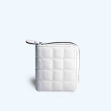 Ví gấp Zipped SQUARE Xám