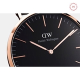 Daniel Wellington Classic Black Sheffield vs Petite Ashfield Couple 40mm/32mm